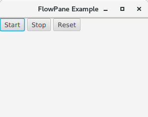 JavaFX FlowPane output