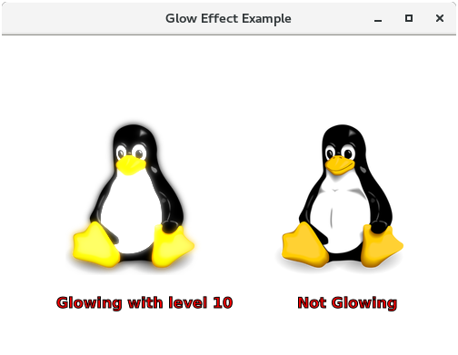 JavaFX Glow Effect