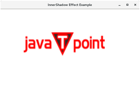 JavaFX InnerShadow Effect