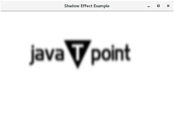 JavaFX Shadow Effect
