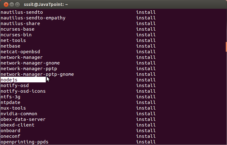 linux install nodejs